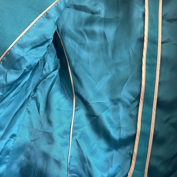 MASSIMO DUTTI Women Blazer Suit Jacket US 2 EU 34 Double Breasted - Picture 2 of 12